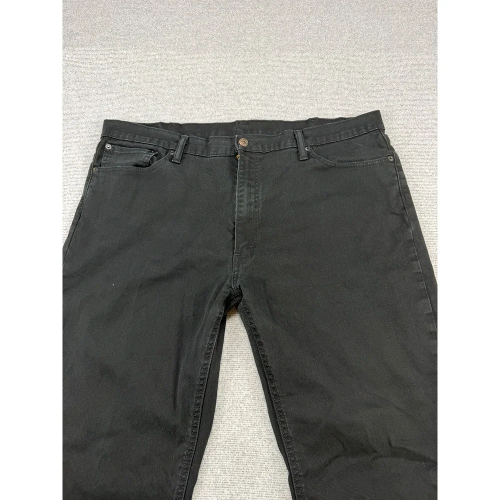 Levis 541 Athletic Taper Jeans Mens 40x30*29 Black Denim Pants